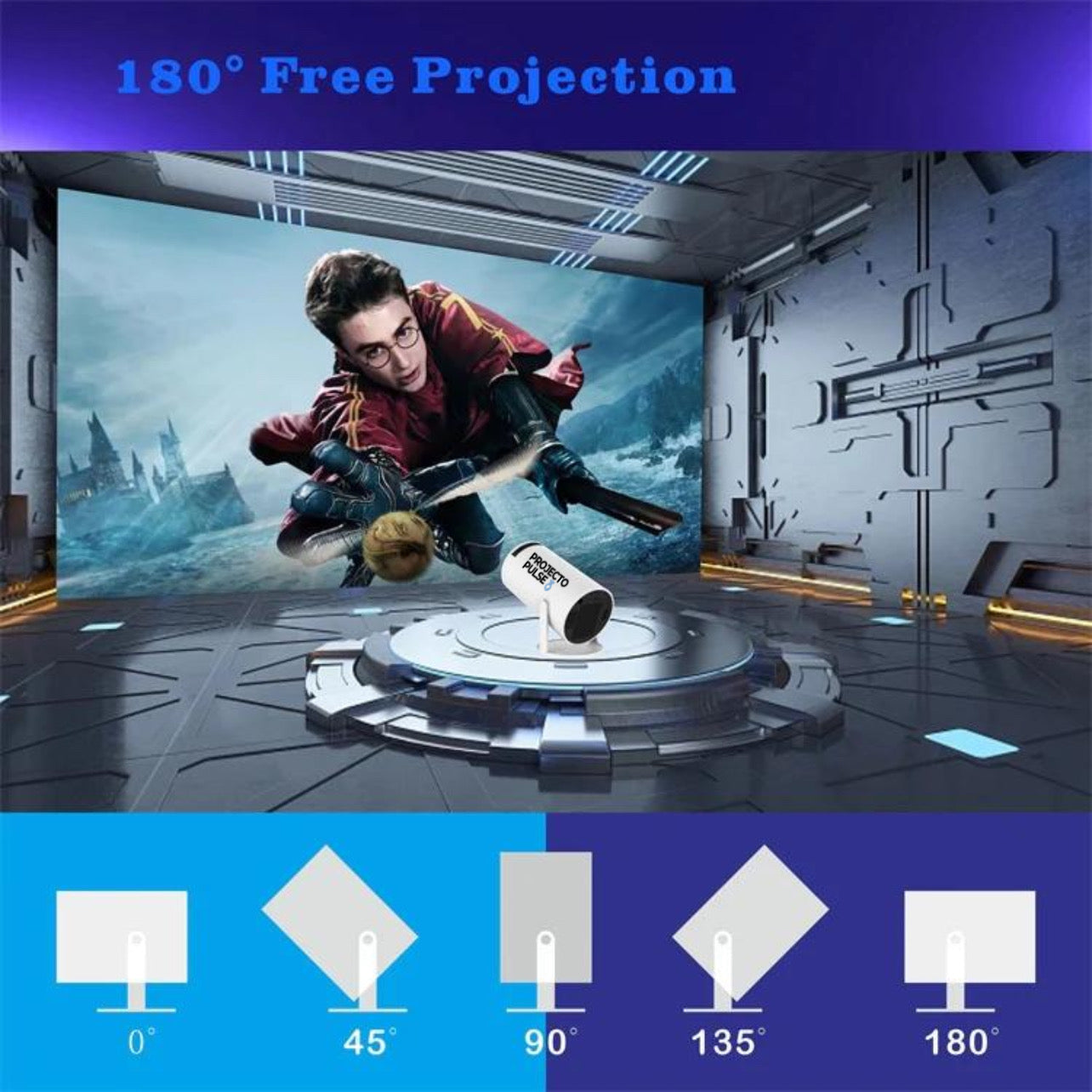 ProjectoPulse™ Projector Hy300 4K
